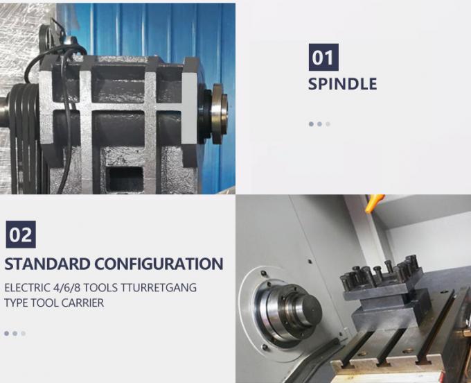 CK0640 লেদ কাটিং ভার্টিক্যাল CNC মেশিন স্বয়ংক্রিয় ফ্ল্যাট বেড অনুভূমিক 1