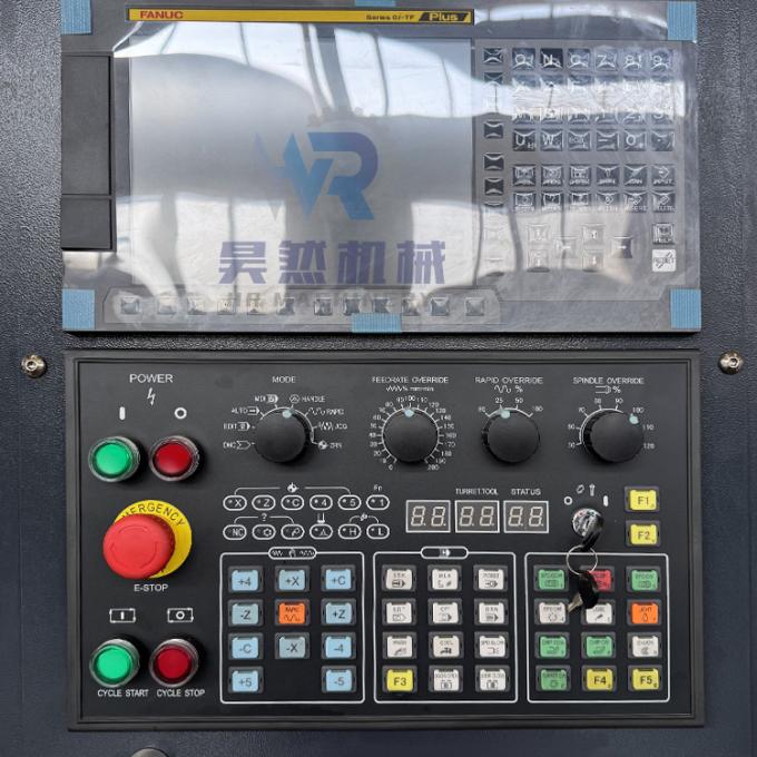 ডাবল স্পিন্ডেল স্ল্যান্ট বেড অটোমেটিক সিএনসি লেদ টিসিকে56ওয়াই উইথ সাব স্পিন্ডেল ড্রাইভ সিএনসি লেদ টার্নিং 2