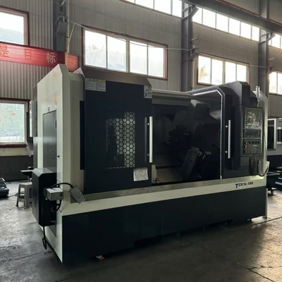 270mm এক্স অক্ষ ভ্রমণ এবং Φ32 বিরক্তিকর সরঞ্জাম আকার সিএনসি টার্নিং মেশিন ব্যবহারকারী বন্ধুত্বপূর্ণ নকশা