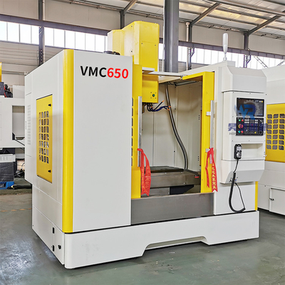 ছোট CNC VMC মেশিন উল্লম্ব মিলিং মেশিন 3 Axis Vmc650