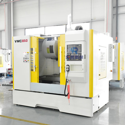 উল্লম্ব অনুভূমিক CNC পাঁচ অক্ষ মিলিং মেশিন কেন্দ্র VMC850