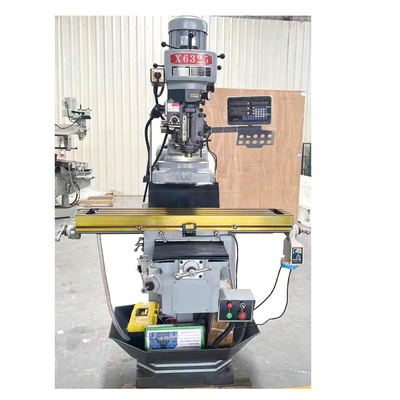 OEM টারেট হেড মেটাল ইউনিভার্সাল মিলিং মেশিন 3HP 2.2KW