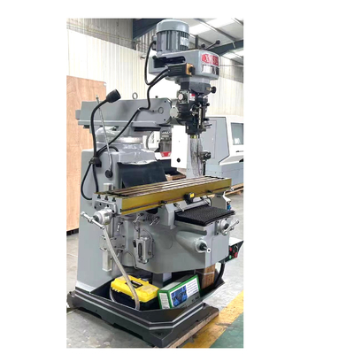 OEM টারেট হেড মেটাল ইউনিভার্সাল মিলিং মেশিন 3HP 2.2KW