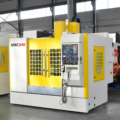 মিনি উল্লম্ব CNC VMC মিলিং মেশিন কেন্দ্র 4 অক্ষ VMC840