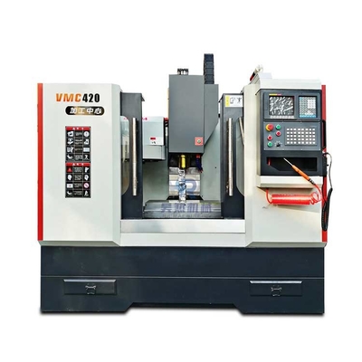 4 অক্ষ CNC উল্লম্ব মিলিং মেশিন VMC420 CNC উল্লম্ব মিলিং মেশিন