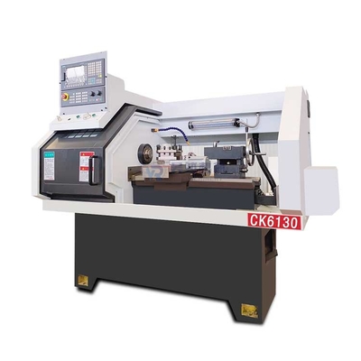 GSK কন্ট্রোলার CNC লেদ মেশিন Ck6130 উচ্চ নির্ভুল স্বয়ংক্রিয় লেদ মেশিন