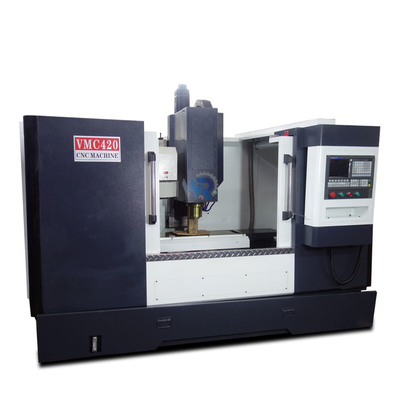 কাস্টম VMC420 সিএনসি উল্লম্ব যন্ত্রপাতি কেন্দ্র ফ্রিজিং মেশিন 380V 50HZ