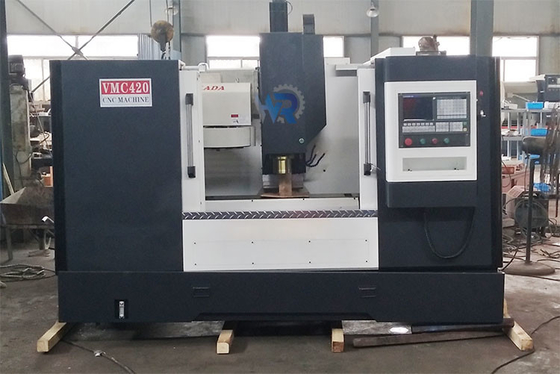 কাস্টম VMC420 সিএনসি উল্লম্ব যন্ত্রপাতি কেন্দ্র ফ্রিজিং মেশিন 380V 50HZ