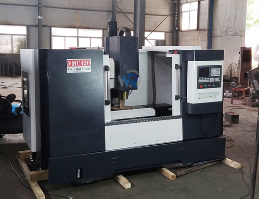 কাস্টম VMC420 সিএনসি উল্লম্ব যন্ত্রপাতি কেন্দ্র ফ্রিজিং মেশিন 380V 50HZ