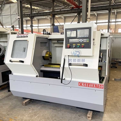 CK6140 1000mm অনুভূমিক সিএনসি টার্ন মেশিন GSK সিস্টেম পাওয়ার টাওয়ার 380V