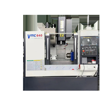 সিএনসি ছোট উল্লম্ব যন্ত্র কেন্দ্র VMC640 চার অক্ষ যন্ত্র কেন্দ্র মেশিন