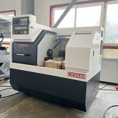 CK0640 লেদ কাটিং ভার্টিক্যাল CNC মেশিন স্বয়ংক্রিয় ফ্ল্যাট বেড অনুভূমিক